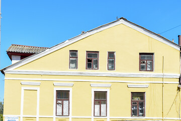 Fototapeta na wymiar historic old house. Nizhny Novgorod