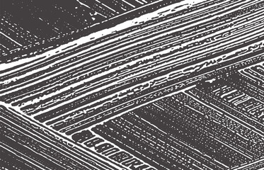 Grunge texture. Distress black grey rough trace. B
