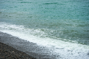 Black sea in Adjara region of Georgia