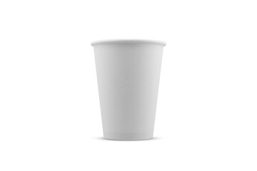 white paper cup for hot drinks