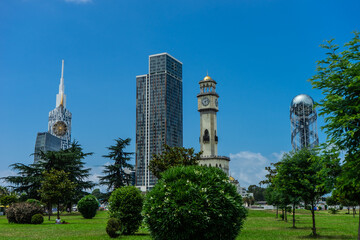 Batumi downtown architecture