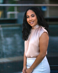 Lifestyle city business girl 