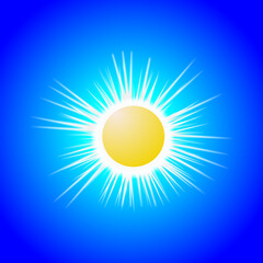 Sun vector.