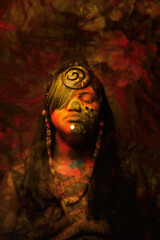 Obraz premium photo art of an india from america