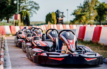 Go kart racing and motorsport