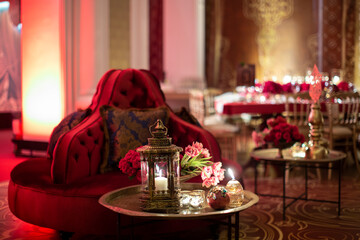 Wedding Hall Decor, Luxury Dining Event Decor