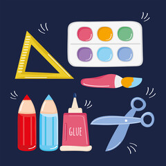 seven workshops icons