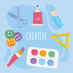 creative workshops poster