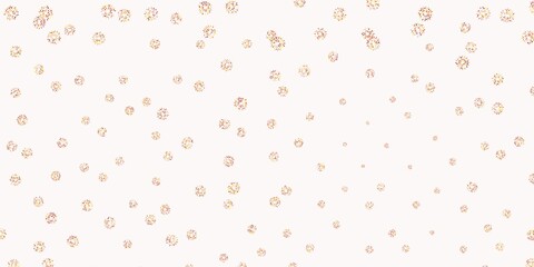 Light orange vector natural backdrop with flowers.