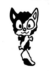 ワイルドサイレントウルフ、キャット
かわいくさせました