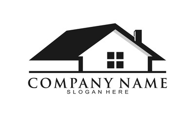 Elegant house logo design