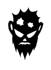 Obraz premium ワイルドサイレントウルフ、野郎 いかつく、かっっこいいのにしてみました