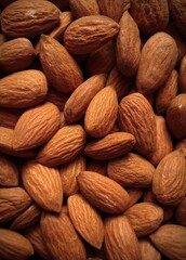 almonds close up