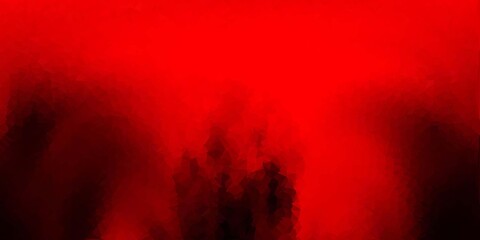 Dark red vector triangle mosaic design.