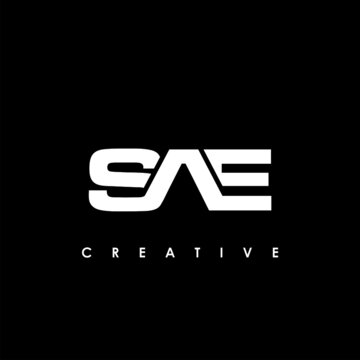 SAE Letter Initial Logo Design Template Vector Illustration
