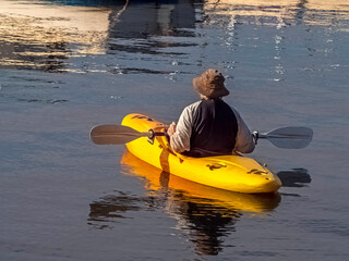 Yellow Kayak