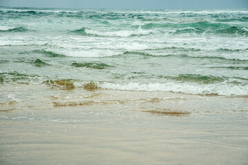兵庫県・日本海、波の風景
