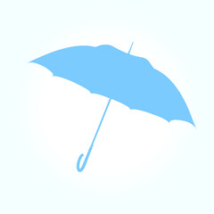 Open umbrella icon design. Vector illustration