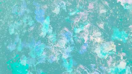 Cobalt Abstract Paste. Blue Watercolor Ink. Navy Grunge Decoration. Azure Texture Paste. Paint Frame. Design Wallpaper. Art Flow. Splash Summer.