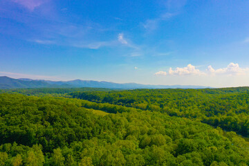 landscape in the mountains