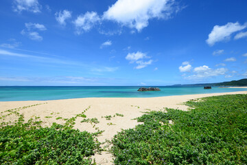 沖縄　美しい海　癒やし