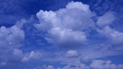 Background Beatiful Sky And Cloud