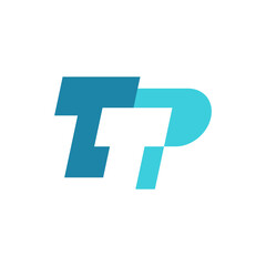 T T P letter trim negative space