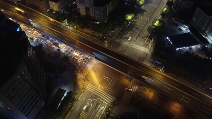 traffic at night