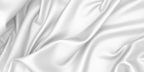 Abstract white fabric texture background