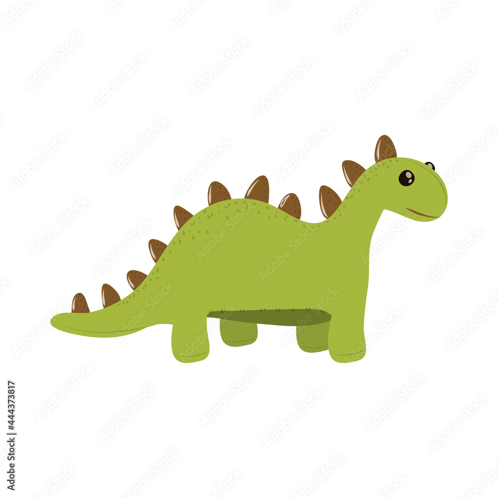 Poster dinosaur toy icon