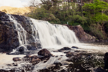 Aasleagh waterfall in Ireland