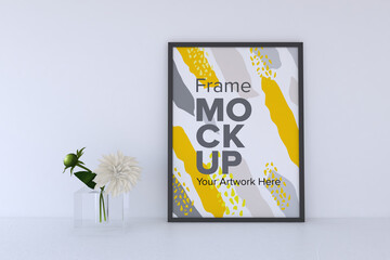 Empty photo frame Mockup Design