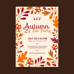 Autumn Vertical Poster Template_2