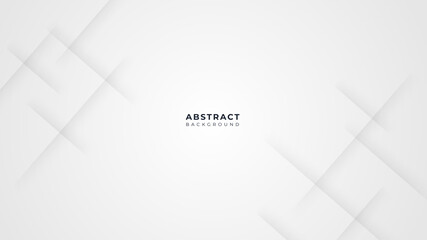 Minimal geometric white light background abstract design. Vector illustrations for business presentation, and marketing.