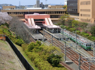 日本の駅　神戸市営地下鉄：名谷駅