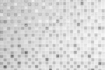White pattern ceramic tiles wall for background and used interior design