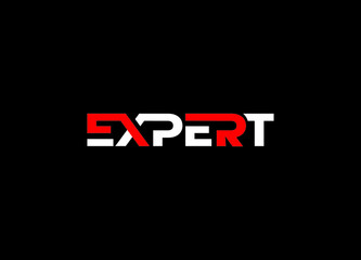 Expert logo minimalistic logo design- Modern 