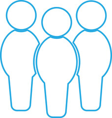 People icon sign design