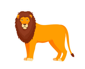 Obraz premium Lion illustration