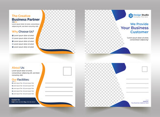 promotional eddm postcard, poster, flyer design