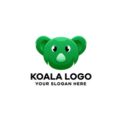 Koala Gradient Logo Template