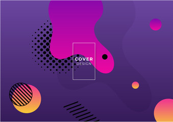 Shades of purple pink abstract polygonal geometric background. Vector illustrations for flyer layout, marketing material, annual report cover, presentation template.