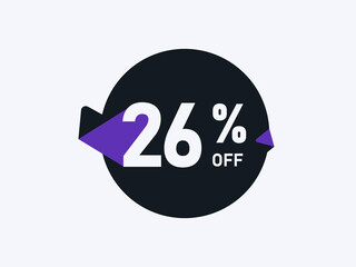 Special Offer 26% off Round Sticker Design Vector
