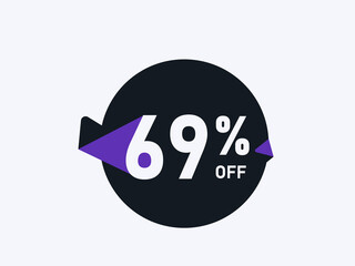 Special Offer 69% off Round Sticker Design Vector