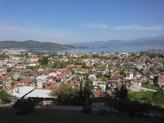 Fototapeta premium Amintas Rock Tomb, Fethiye- Turkey