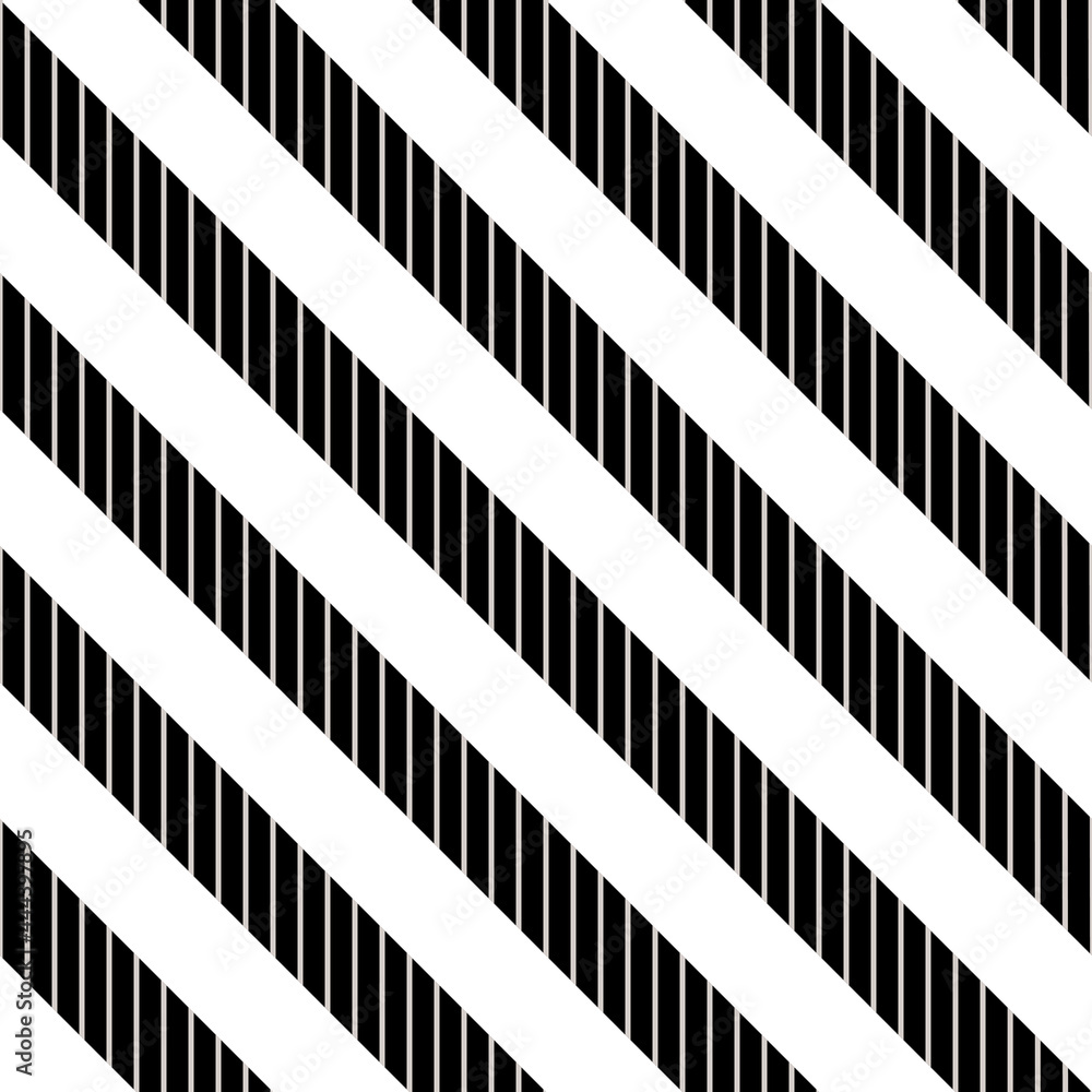 Poster black striped lines. vector diagonal seamless lines. black diagonal stripes sample.