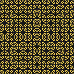 Fototapeta premium Abstract Geometric Pattern generative computational art illustration