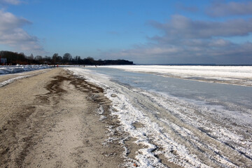 Winter in the Gulf of Riga