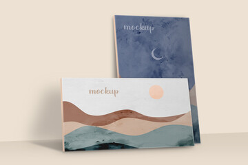 Painting Canvas Mockup design Template
