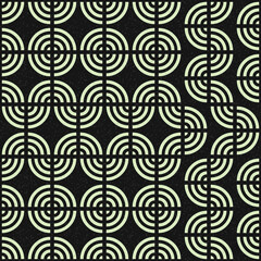 Abstract Geometric Pattern generative computational art illustration